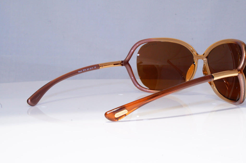 TOM FORD Womens Designer Sunglasses Brown Butterfly Raquel TF76 U46 20241