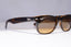 RAY-BAN Mens Womens Polarized Sunglasses Brown NEW WAYFARER RB 2132 902/M2 21230