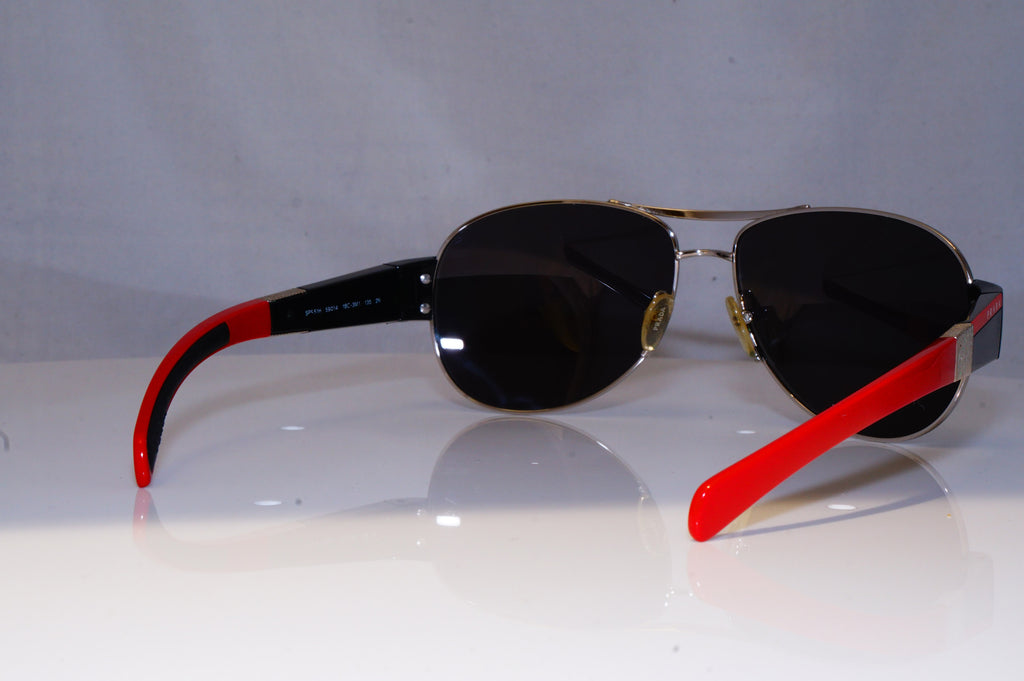 PRADA Mens Designer Sunglasses Black Pilot SPS 51H 1BC-3M1 18787