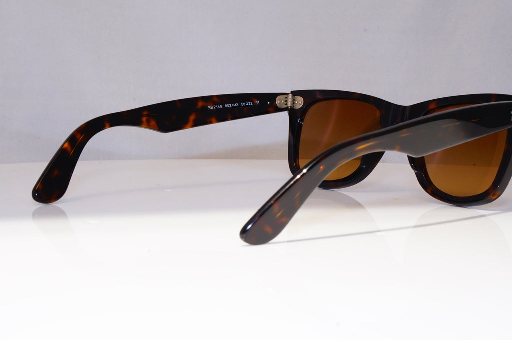 RAY-BAN Mens Womens Polarized Sunglasses Brown Wayfarer RB 2140 902/M2 21229
