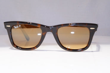 RAY-BAN Mens Womens Polarized Sunglasses Brown Wayfarer RB 2140 902/M2 21229