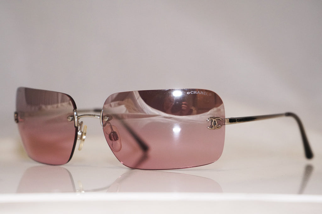 CHANEL Womens Designer Sunglasses Silver Wrap 4017 C124/7E 16906