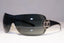CHANEL Womens Boxed Oversized Designer Sunglasses Black Shield 4145 127/87 20245