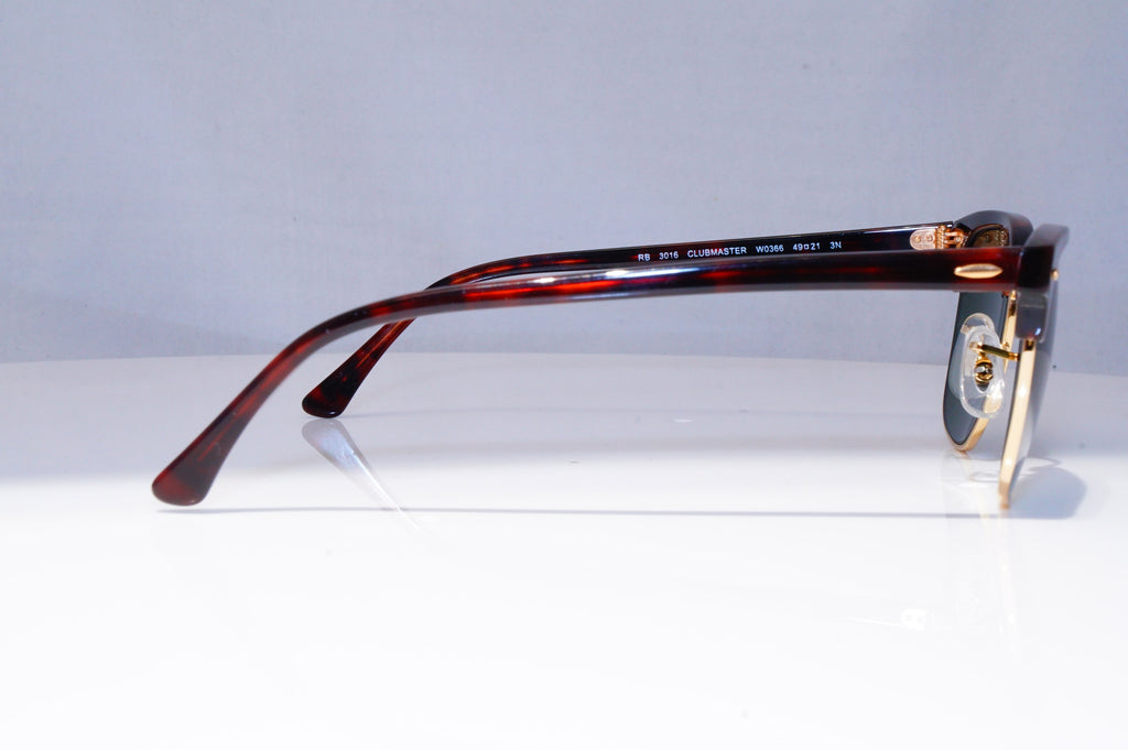 RAY-BAN Mens Womens Designer Sunglasses Brown Clubmaster RB 3016 W0366 21228