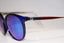 GUCCI Womens Designer Flash Mirror Sunglasses Blue Butterfly GG 3697 J5QNM 11767