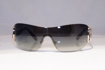 BVLGARI Womens Diamante Designer Sunglasses Black Shield 6029 102/8G 20236