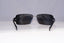 BVLGARI Mens Womens Diamante Designer Sunglasses Black Rectangle 656-B 20235