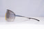GUCCI Mens Womens Unisex Designer Sunglasses Silver Shield GG 2696 6LB 18071