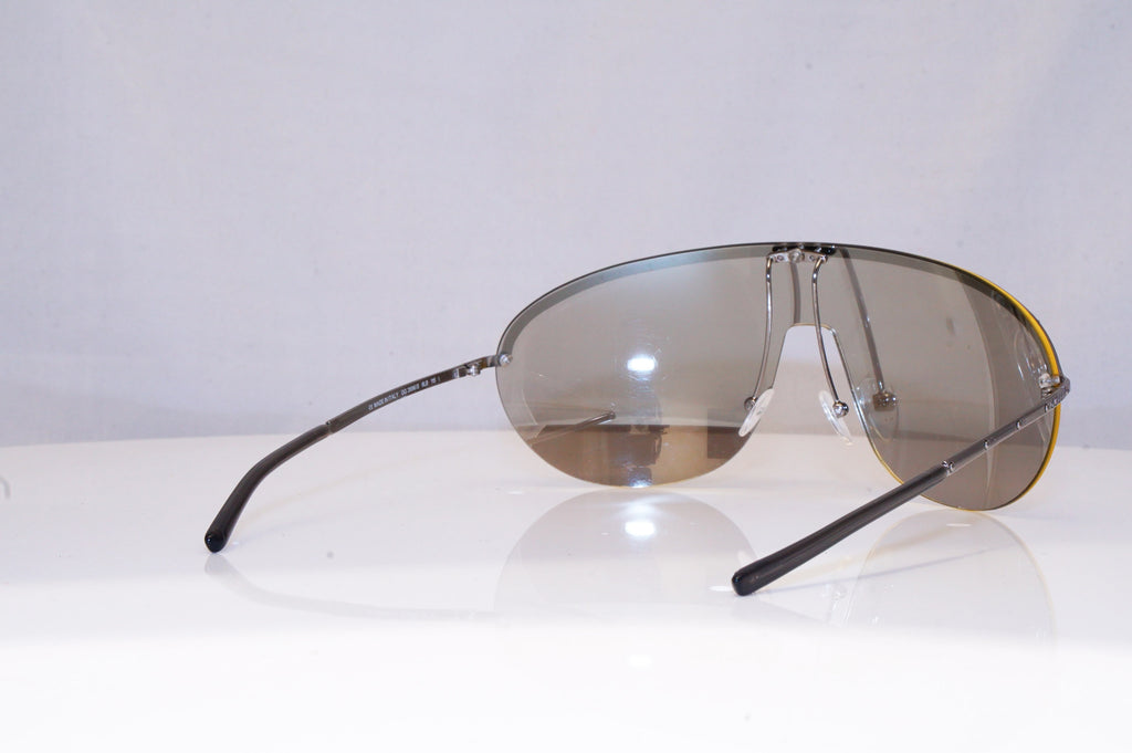 GUCCI Mens Womens Unisex Designer Sunglasses Silver Shield GG 2696 6LB 18071