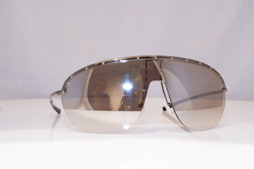 GUCCI Mens Womens Unisex Designer Sunglasses Silver Shield GG 2696 6LB 18071