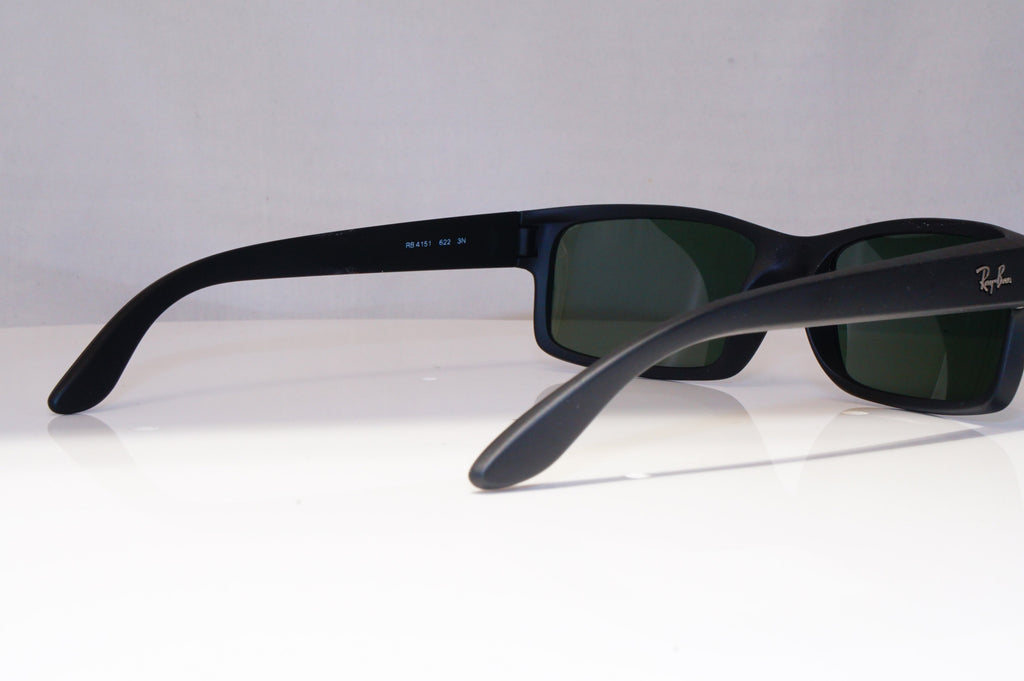 RAY-BAN Mens Designer Sunglasses Black Rectangle RB 4151 622 21226