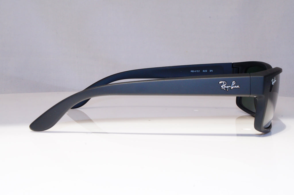 RAY-BAN Mens Designer Sunglasses Black Rectangle RB 4151 622 21226
