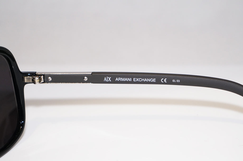 ARMANI EXCHANGE Mens Designer Sunglasses Black Aviator AX 230 C78 R6 12341