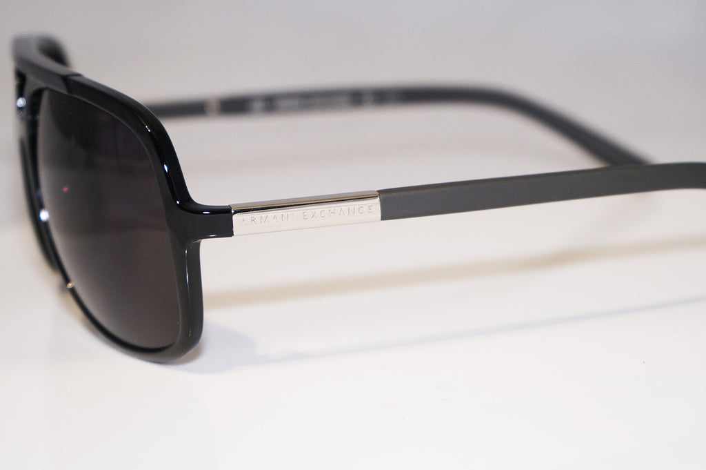ARMANI EXCHANGE Mens Designer Sunglasses Black Aviator AX 230 C78 R6 12341