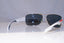 PRADA Mens Mirror Designer Sunglasses White Wrap SPS 53N 1BC-9P1 19061