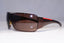 PRADA Mens Designer Sunglasses Brown Shield SPS 51G 4AC-8C1 20232
