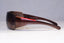 PRADA Mens Designer Sunglasses Brown Shield SPS 51G 4AC-8C1 20232