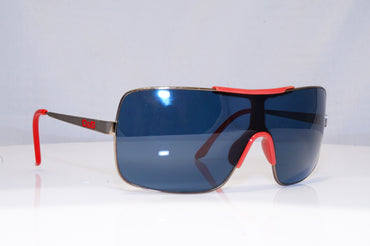 DOLCE & GABANNA Mens Designer Sunglasses Silver Shield D&G 6033 04/87 18096