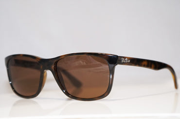 RAY-BAN Mens Designer Sunglasses Brown Rectangle RB 4181 710 83 14317