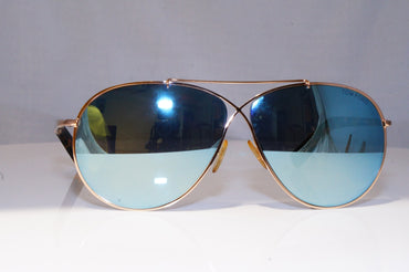 TOM FORD Womens Mirror Designer Sunglasses Gold Butterfly Eva TF374 28X 19075