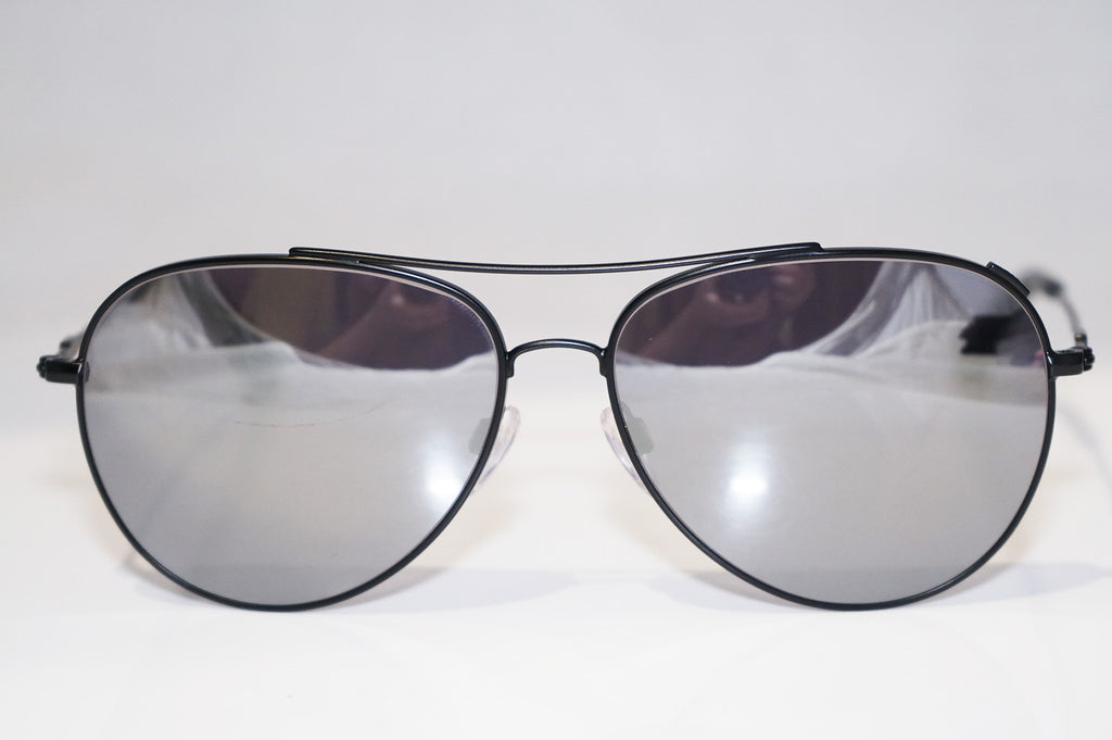 EMPORIO ARMANI Mens Designer Mirror Sunglasses Black Aviator EA 2030 3106 11927