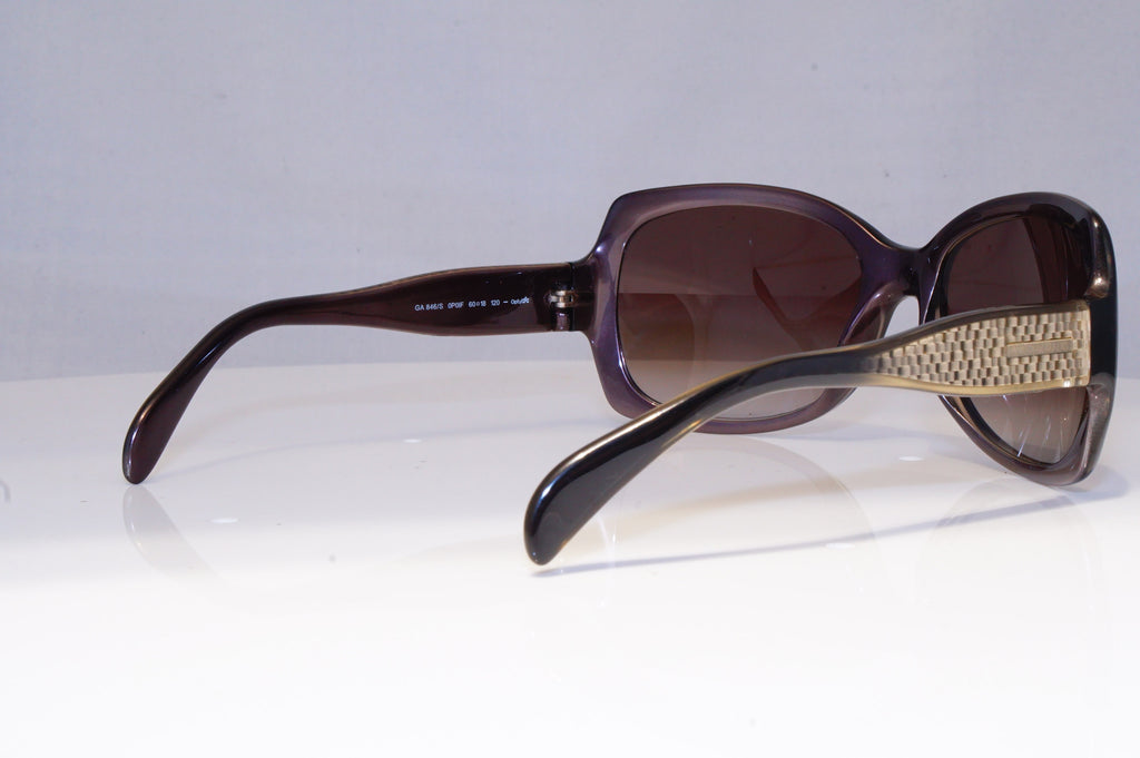 GIORGIO ARMANI Womens Designer Sunglasses Brown Butterfly GA 846 0P0IF 20240