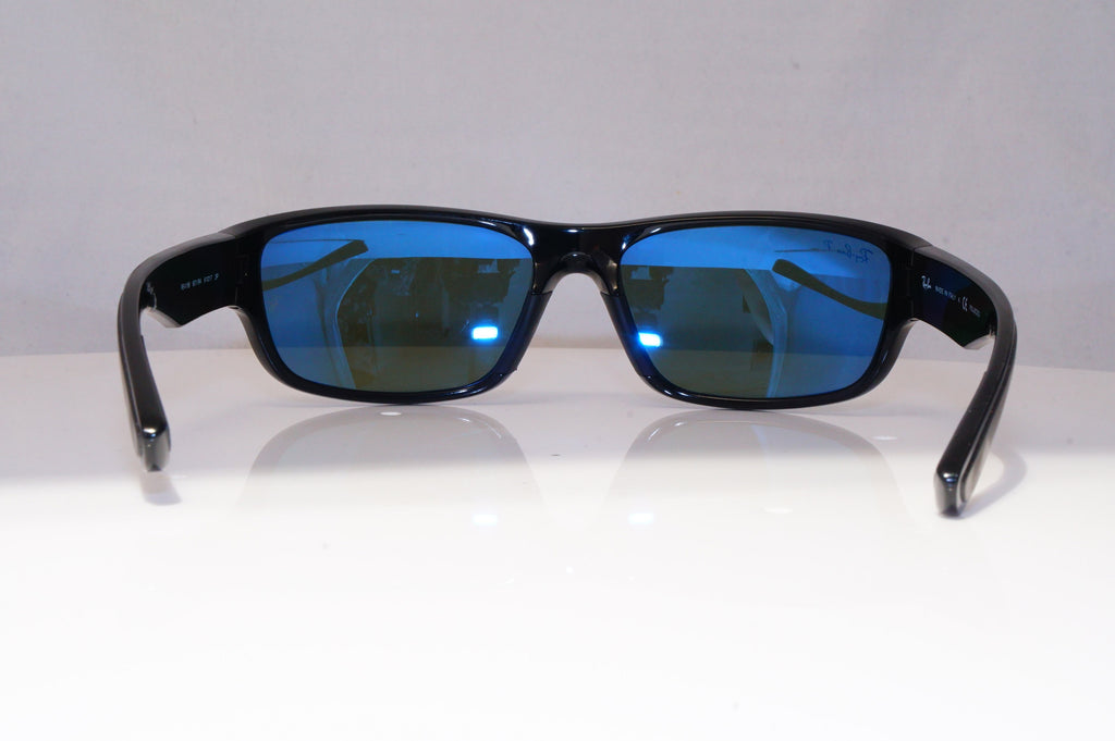 RAY-BAN Mens Polarized Designer Sunglasses Black Rectangle RB 4196 601/9A 21220