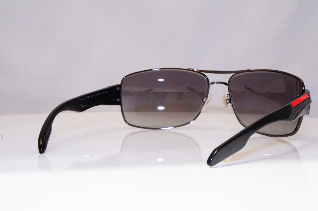 PRADA Mens Designer Sunglasses Black Wrap SPS 53N 5AV-3M1 18079
