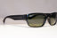 RAY-BAN Mens Polarized Designer Sunglasses Black Rectangle RB 4196 601/9A 21220
