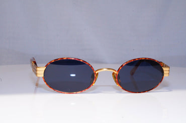 EMPORIO ARMANI Mens Womens Vintage Designer Sunglasses Brown Oval 054 832 19055