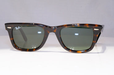 RAY-BAN Mens Designer Sunglasses Brown Wayfarer RB 2140 902 21219