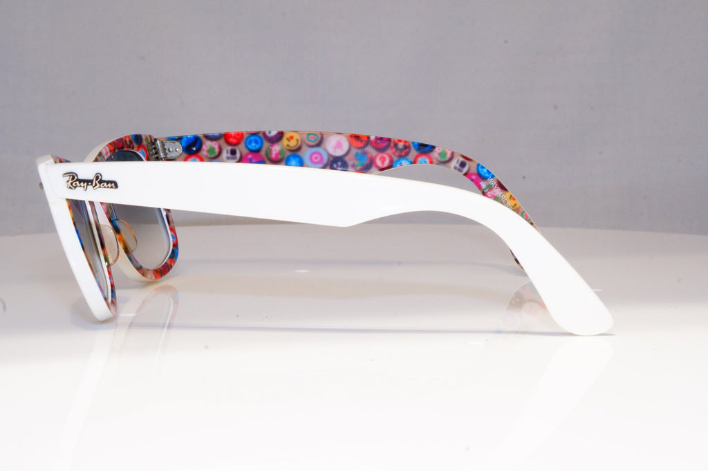RAY-BAN Mens Womens Designer Sunglasses White Wayfarer PRINTS RB 2140 20220