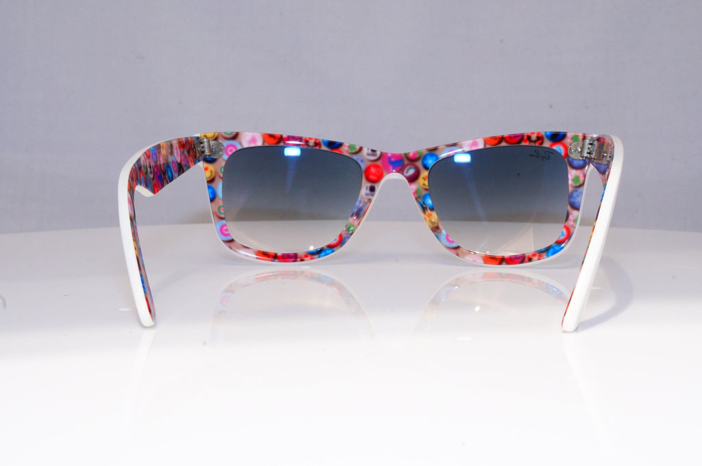 RAY-BAN Mens Womens Designer Sunglasses White Wayfarer PRINTS RB 2140 20220