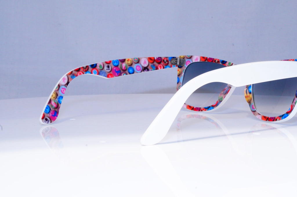 RAY-BAN Mens Womens Designer Sunglasses White Wayfarer PRINTS RB 2140 20220