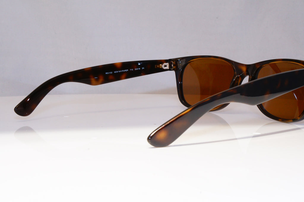 RAY-BAN Mens Womens Designer Sunglasses Brown NEW WAYFARER RB 2132 710 21218