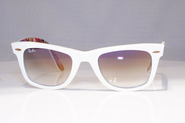 RAY-BAN Mens Womens Designer Sunglasses White Wayfarer PRINTS RB 2140 20220