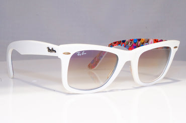 RAY-BAN Mens Womens Designer Sunglasses White Wayfarer PRINTS RB 2140 20220