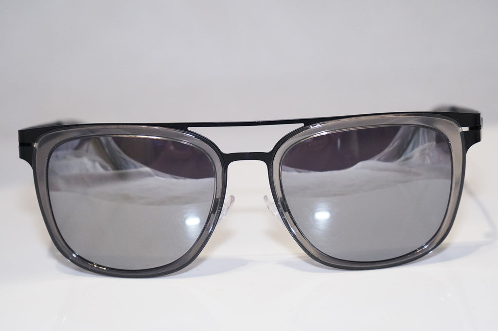 EMPORIO ARMANI Mens Designer Flash Mirror Sunglasses Black EA 4033 5529 87 11899