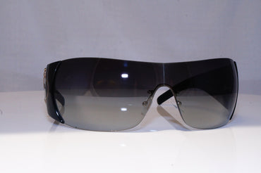 PRADA Womens Boxed Designer Sunglasses Black Shield SPR 16H 1AB-5D1 19089