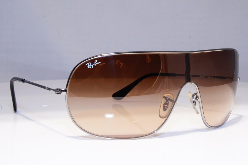 RAY-BAN Mens Vintage 1990 Designer Sunglasses Black Rectangle RB 4103 660 20215