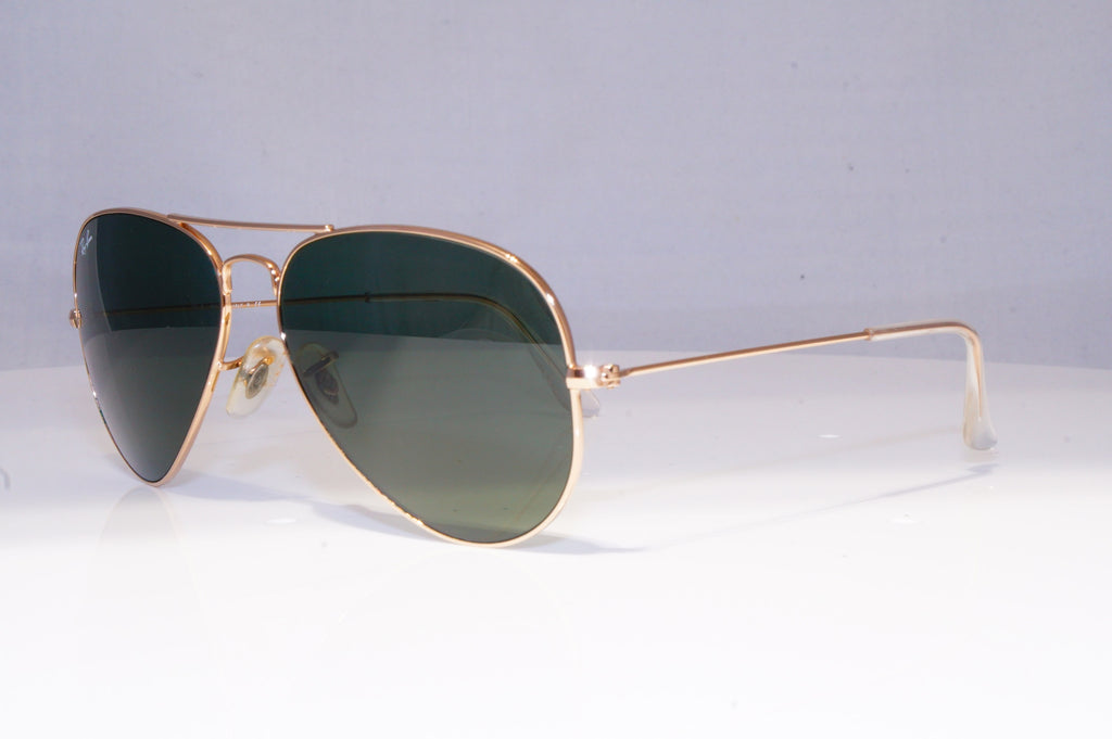 RAY-BAN Mens Designer Sunglasses Gold Pilot RB 3025 L0205 20218