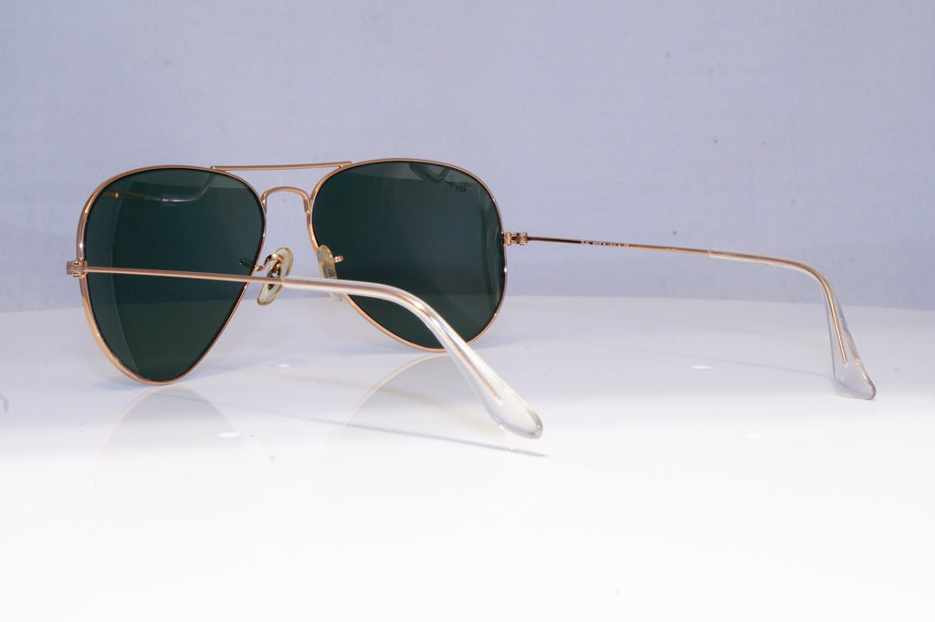RAY-BAN Mens Designer Sunglasses Gold Pilot RB 3025 L0205 20218