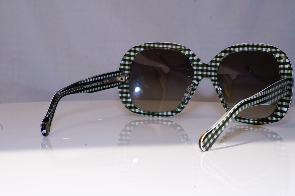 DOLCE & GABBANA Womens Designer Sunglasses Green Square D&G 3064 1884/8E 19052
