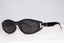 GUCCI 1990 Vintage Mens Designer Sunglasses Black Rectangle GG 2411 D28 14290