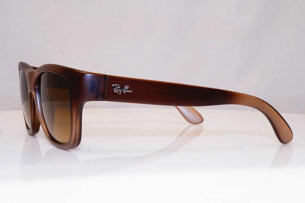 RAY -BAN Mens Designer Sunglasses Brown Square RB 4194 6032/85 17059