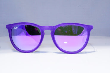 RAY-BAN Womens Mirror Designer Sunglasses Purple ERIKA VELVET RB 4171 20221