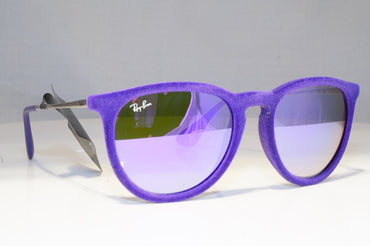 RAY-BAN Womens Mirror Designer Sunglasses Purple ERIKA VELVET RB 4171 20221