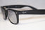 RAY-BAN Mens Designer Mirror Sunglasses Black New Wayfarer RB 2132 601S 78 14233
