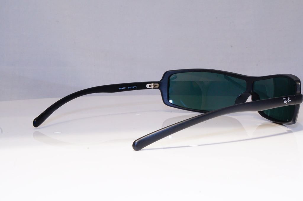 RAY-BAN Mens Designer Sunglasses Black Shield RARE RB 4071 601-S/71 20209