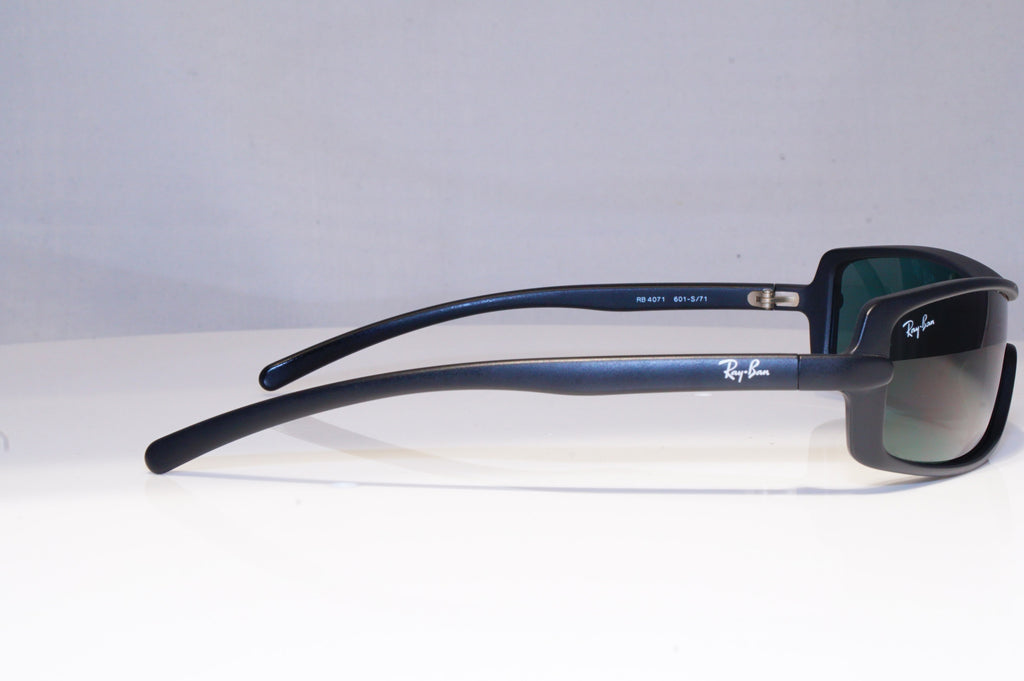 RAY-BAN Mens Designer Sunglasses Black Shield RARE RB 4071 601-S/71 20209